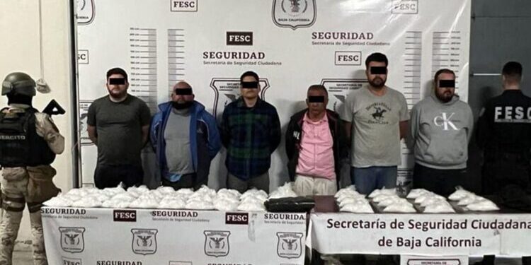 Decomisan 21 kilos de metanfetamina en Tijuana
