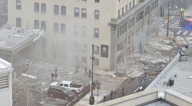 Explosion en Fort Worth
