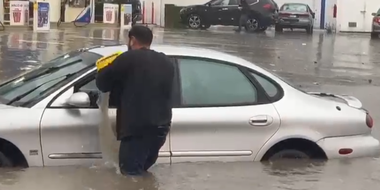 Lluvias en Tijuana