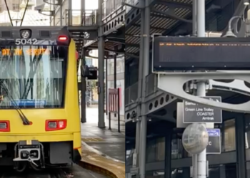 MTS suspende servicio de Trolley en San Diego por inundaciones