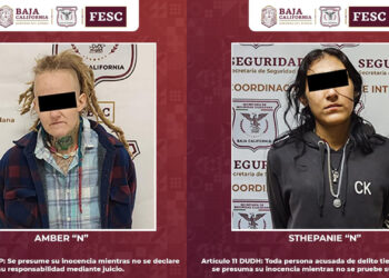 Detienen en Baja California a dos fugitivas de Estados Unidos