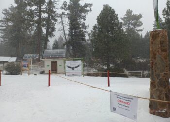 Parque Nacional Sierra de San Pedro Mártir amanece cubierto de nieve