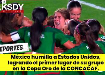 México humilla a Estados Unidos, logrando el primer lugar de su grupo en la Copa Oro de la CONCACAF.