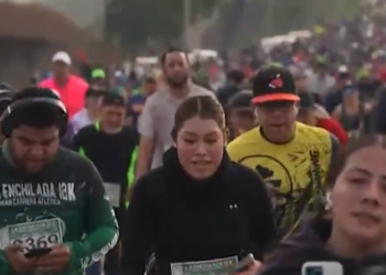 Se lleva a cabo “La Enchilada” carrera atlética