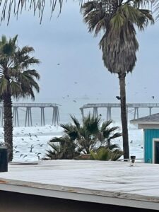 El muelle de Rosarito Devastado por las Olas
