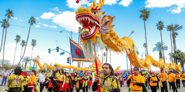 Inicia festival del año nuevo chino 2024 en Baja California