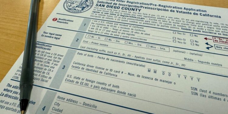 Registro para la solicitud de la boleta para votar finaliza el 20 de febrero