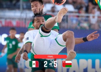 México quedó eliminado del Mundial de Fútbol de Playa