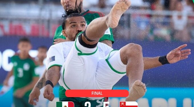 México quedó eliminado del Mundial de Fútbol de Playa