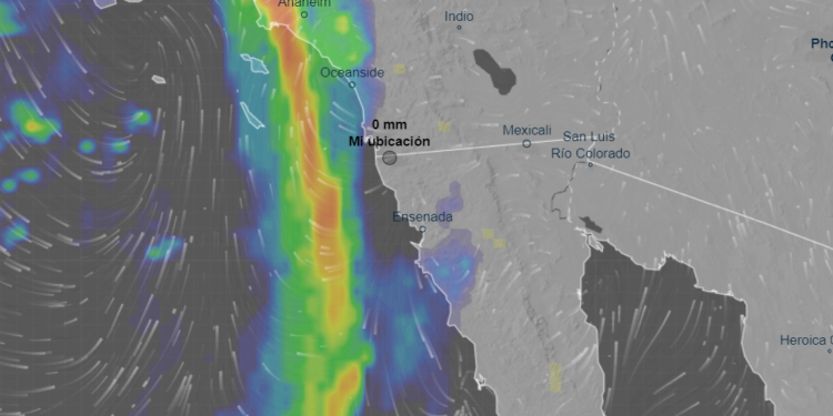 Pronostican lluvias intensas y generalizadas a partir de la noche del domingo en Tijuana