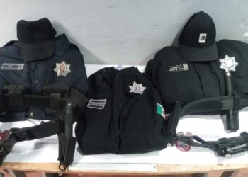 Detienen a cuatro sujetos por hacerse pasar por policías auxiliares