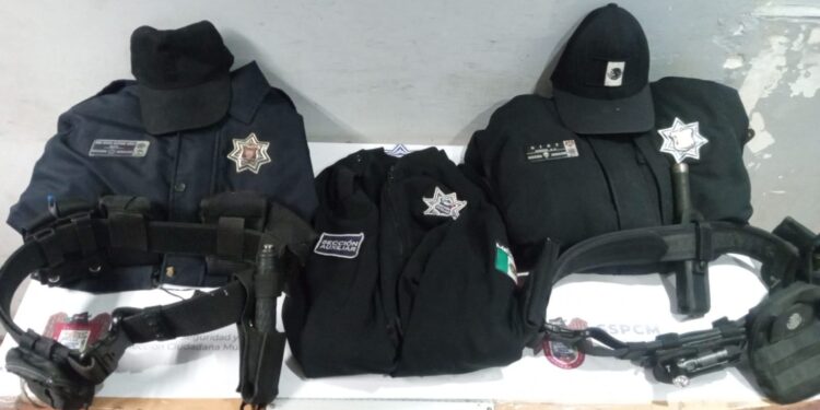 Detienen a cuatro sujetos por hacerse pasar por policías auxiliares