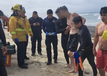 Migrante intentó cruzar nadando a EUA en Playas de Tijuana