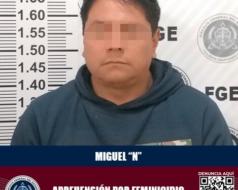 Detienen al feminicida de Valle Verde