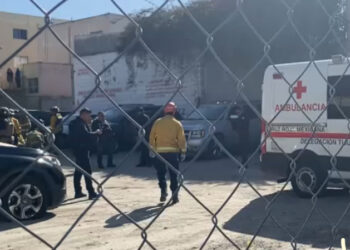 Balean a un policía municipal en el Centro de Tijuana
