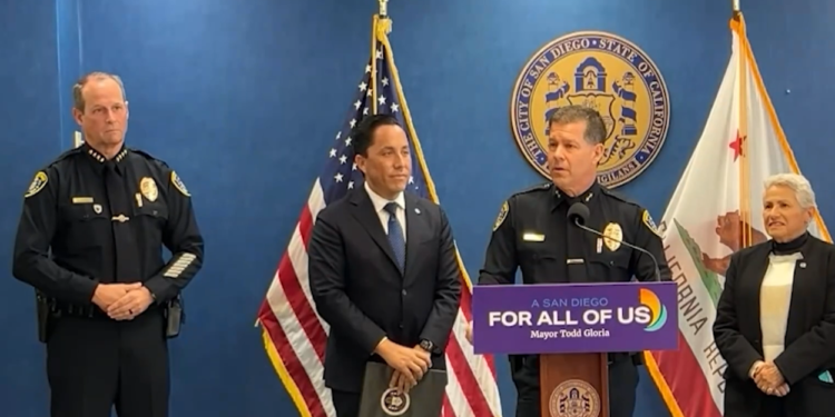 El alcalde Todd Gloria nombra al próximo jefe de policía