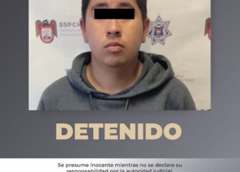 Detienen a joven tras robar una tienda de abarrotes