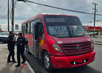 Chofer de camión conducía armado en Mexicali