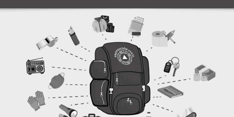 Recomiendan tener una mochila de emergencias ante cualquier eventualidad