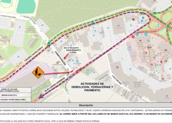 Cerrarán por obras la avenida Constituyentes en Otay