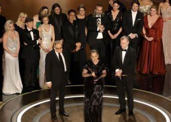 Oppenheimer fue galardonada como la mejor película en los Premios Oscar 2024