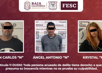 Detienen en Tijuana a tres personas prófugas de Estados Unidos