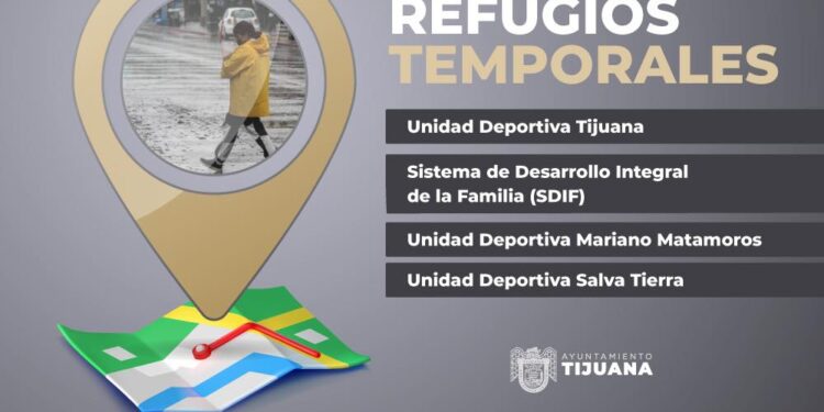 ¿Necesitas un refugio temporal? Aquí las ubicaciones en Tijuana