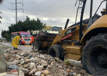 Protección Civil Tijuana atendió más de 30 reportes por tormenta invernal