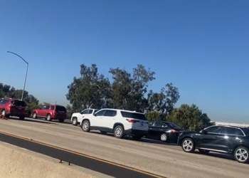 Reportan tráfico en la carretera I-5 tras fuerte accidente
