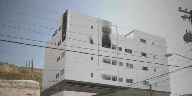 Explosión en nuevo edificio de Tijuana