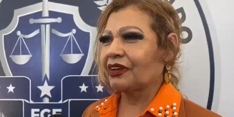 La Fiscal General del Estado de Baja California, María Elena Andrade Ramírez