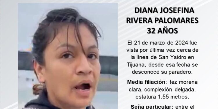 Buscan a mujer que desapareció cerca de la garita de San Ysidro