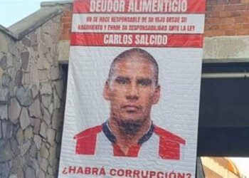 Lona exhibe a exfutbolista de Chivas como deudor alimentario en Guadalajara