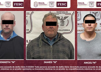 Detiene enlace internacional a tres prófugos de Estados Unidos