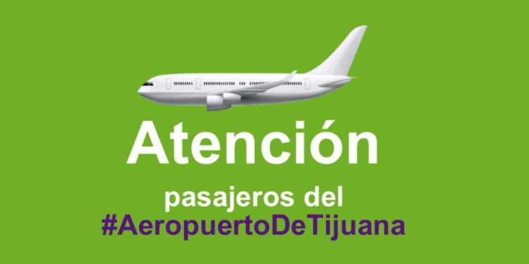 Vuelos se retrasan en el Aeropuerto de Tijuana debido a banco de niebla
