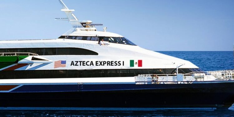 Inician pruebas de ferry Ensenada-San Diego