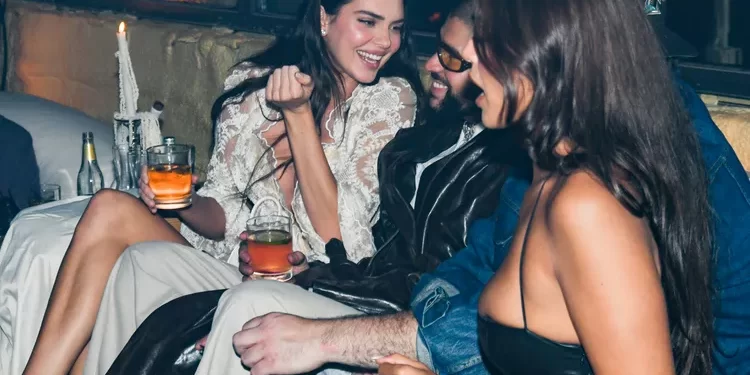 Bad Bunny y Kendall Jenner juntos