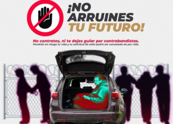 Lanzan campaña para evitar el cruce irregular de migrantes como “mulas ciegas”