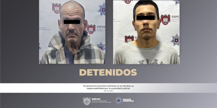 Unidad canina K9 captura a sujetos armados y con droga