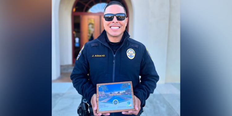 Oficial de Policía de Chula Vista es galardonado como Campeón de Sostenibilidad 2024