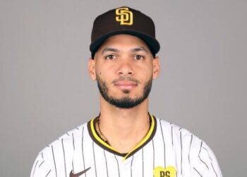 Tucupita Marcano, de los San Diego Padres