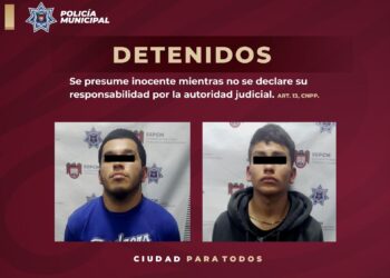 Detienen a sujetos que utilizaban un machete para asaltar