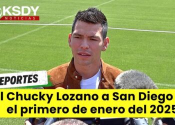 Chucky Lozano San Diego FC, SD Wave y Padres.