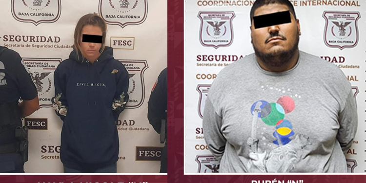 Enlace Internacional detiene en BC a dos fugitivos de Estados Unidos