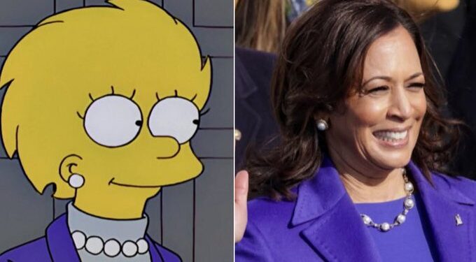 Los Simpsons Kamala Harris