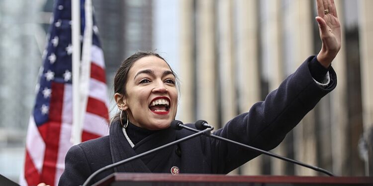 Alexandria_Ocasio-Cortez_@_Women's_March_NYC_(40064132453)