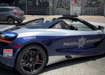 Patrulla inspirada en viaje a Dubai recorre Tijuana