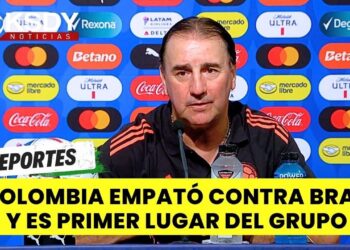 COLOMBIA EMPATÓ A 1 GOL CONTRA BRASIL, ES PRIMER LUGAR DEL GRUPO D Y SE ENFRENTARA A PANAMA EN 4TOS DE FINAL.