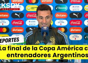 La final de la Copa América con entrenadores Argentinos en ambos equipos.