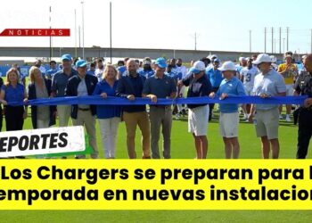Los Chargers estrenan instalaciones de entrenamiento en Los Angeles.